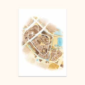 Arnhem Kronenburg - Vredenburg - Ansichtkaart