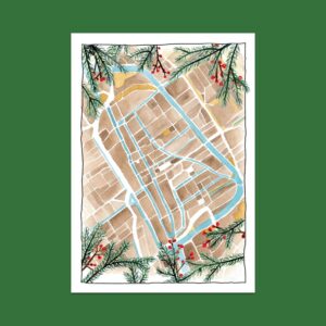Delft - Kerstkaart