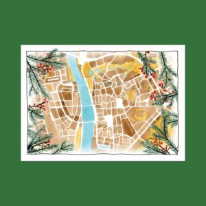 Maastricht - Kerstkaart